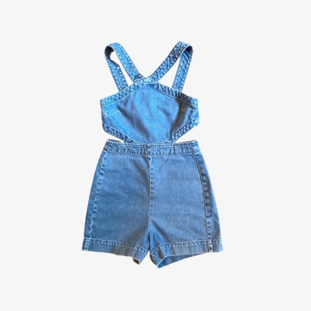 ASOS Blue Denim Jumpsuit